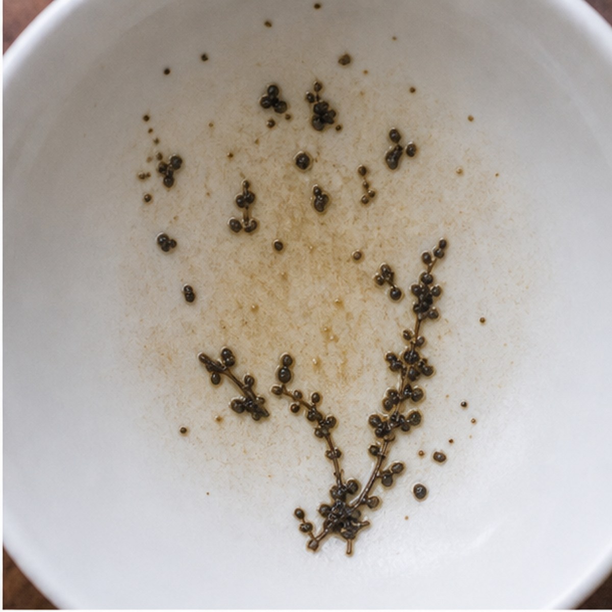 Heather tea leaves cup variation one