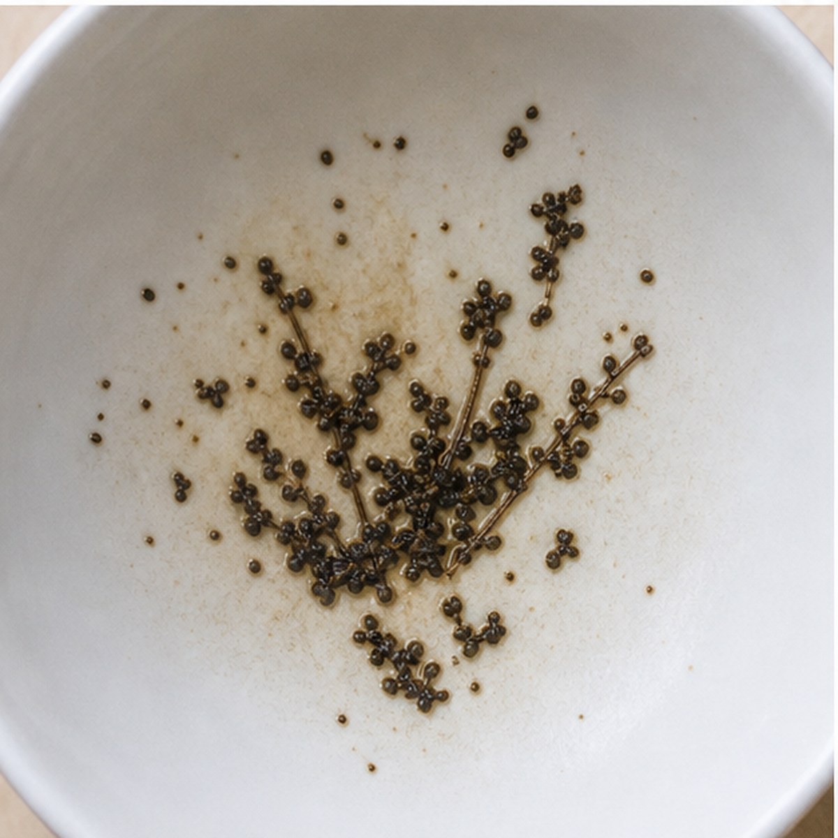 Heather tea leaves cup variation two