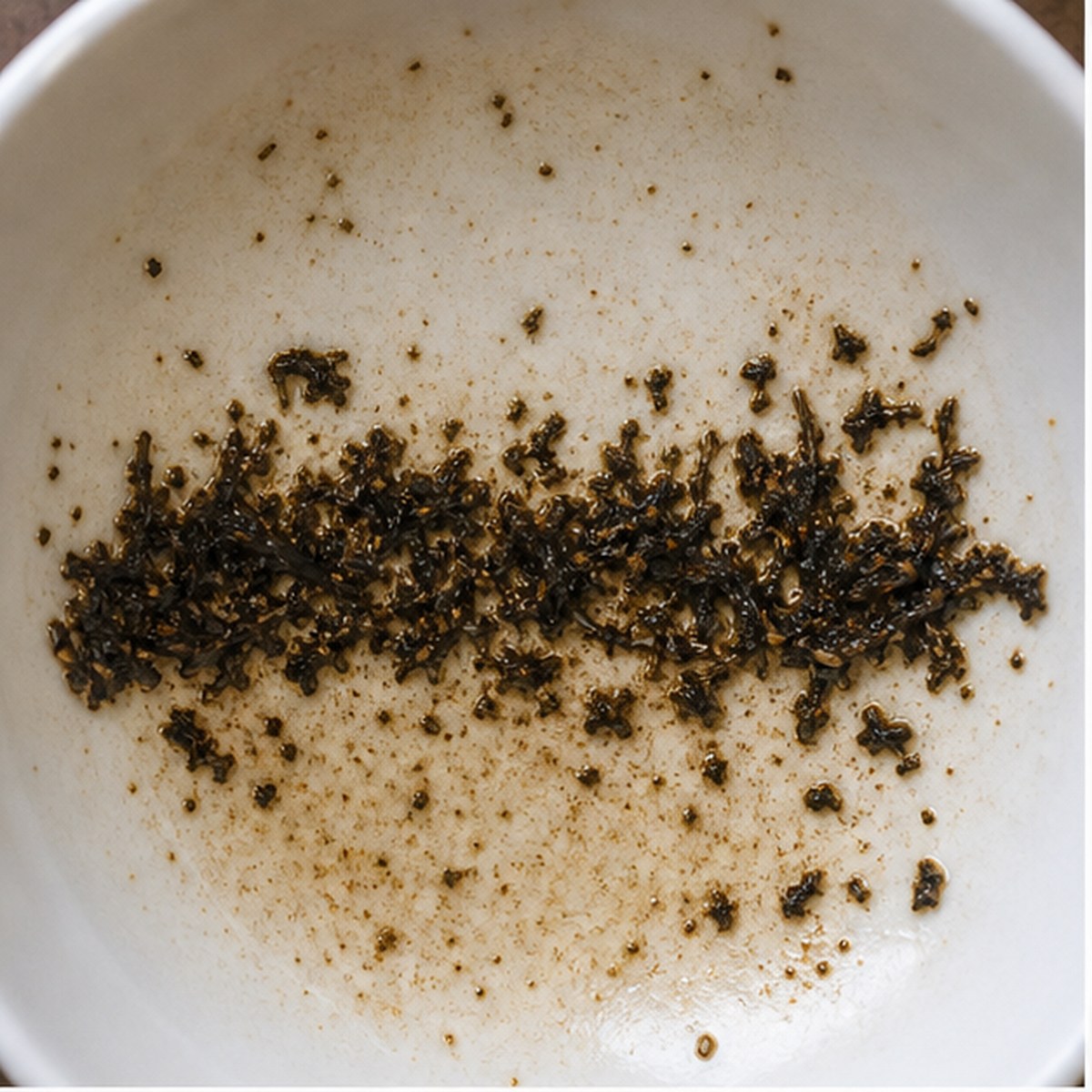Hedge tea leaf reading cup example