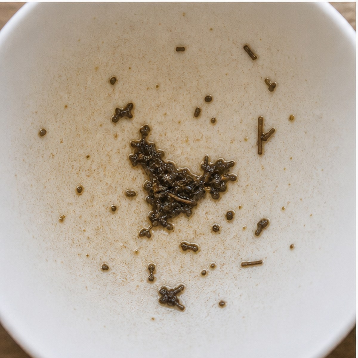 Hen tea leaves cup variation two