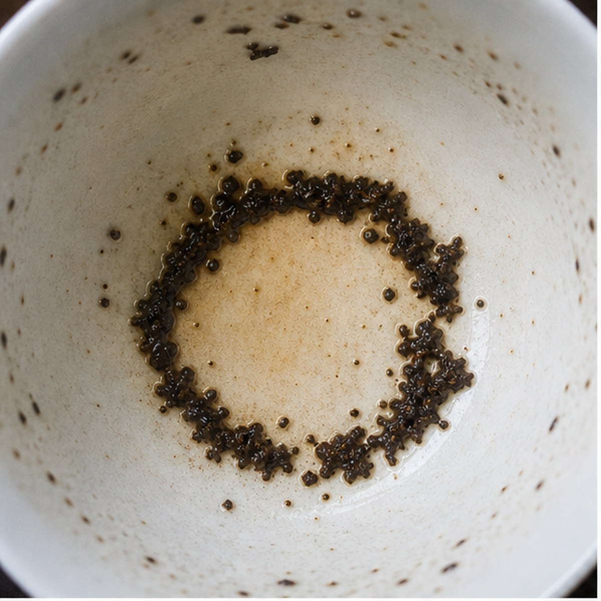 Hoop tea leaf reading cup example