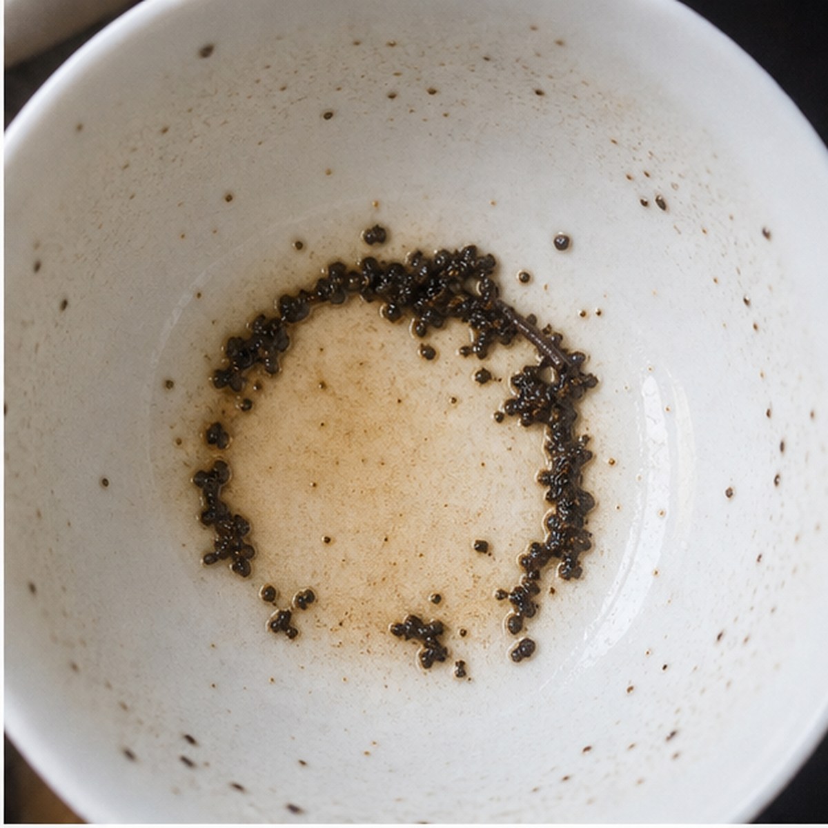 Hoop tea leaves cup variation one