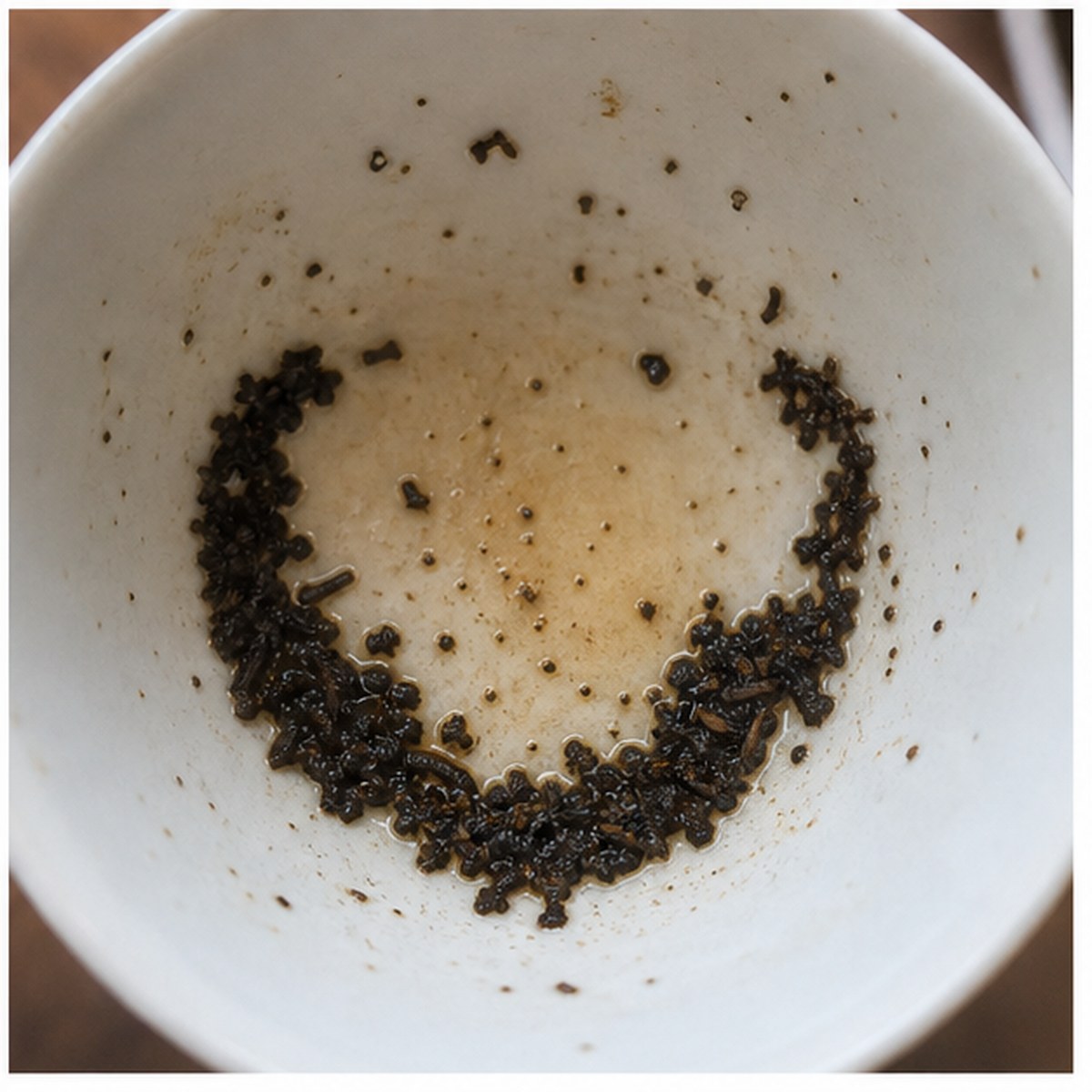 Horns tea leaves cup variation three
