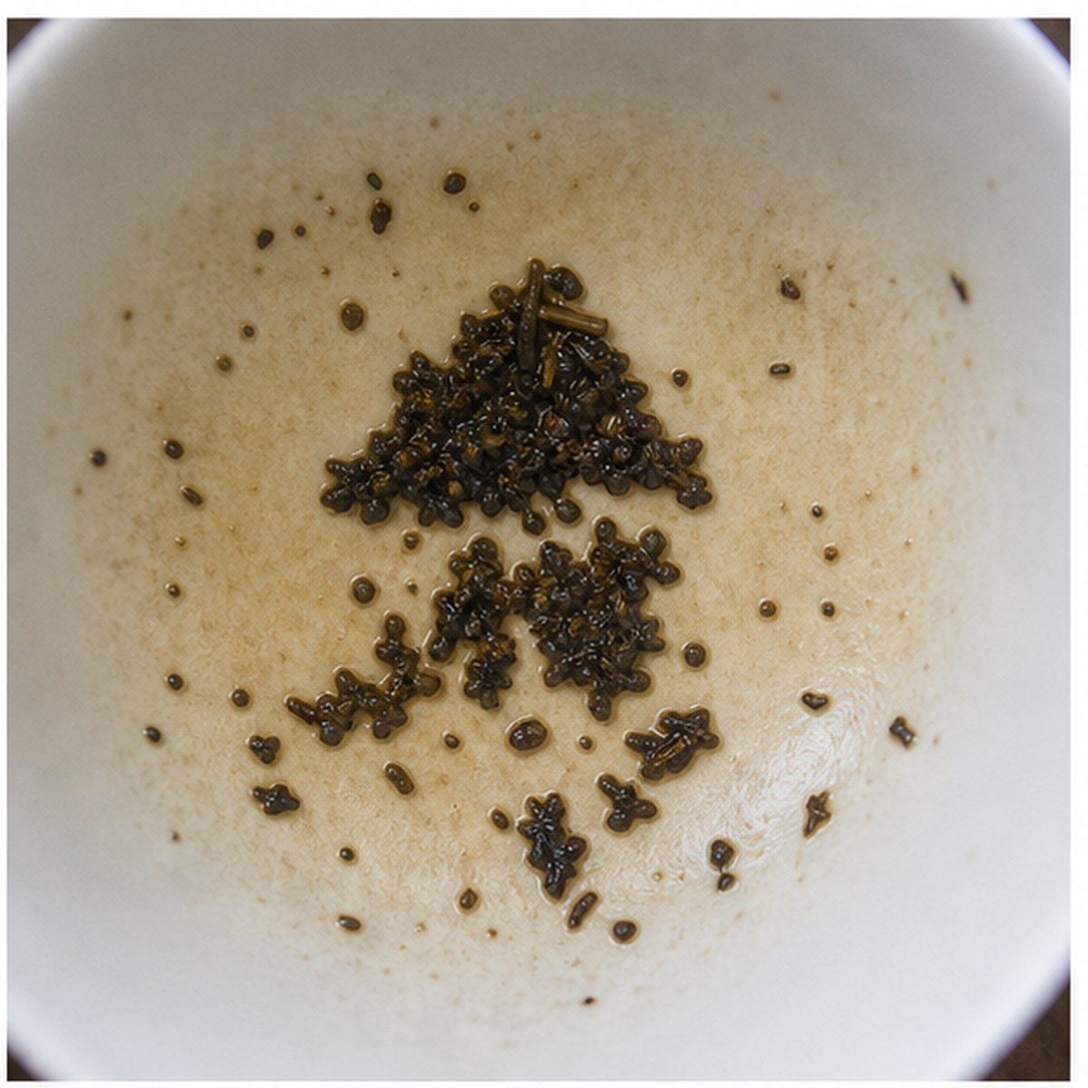 House tea leaves cup variation one