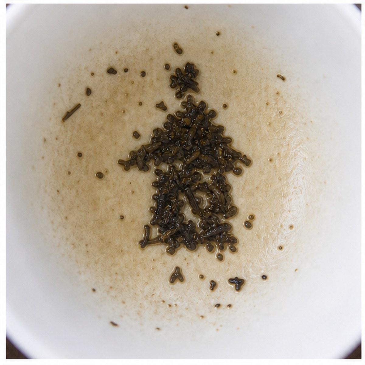 House tea leaves cup variation two