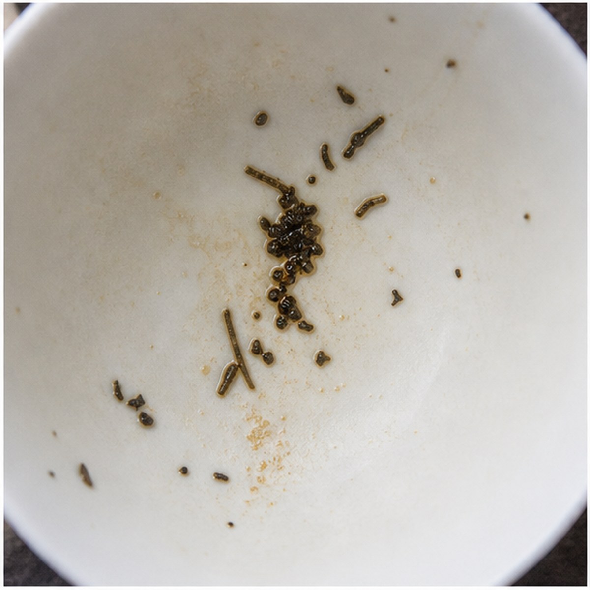 Indian tea leaves cup variation two