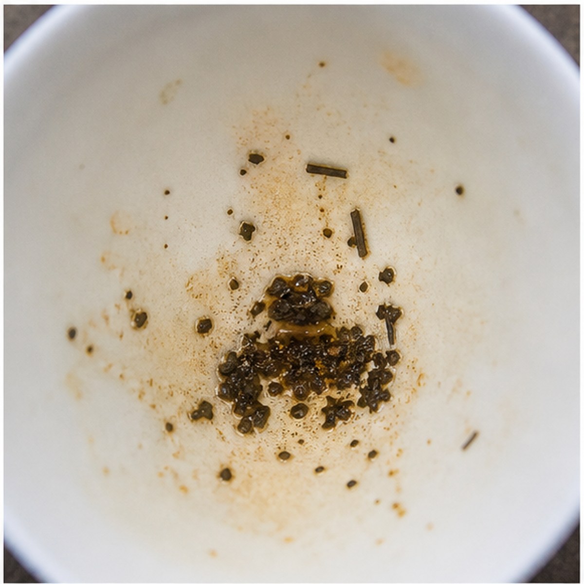 Inkpot tea leaves cup variation one