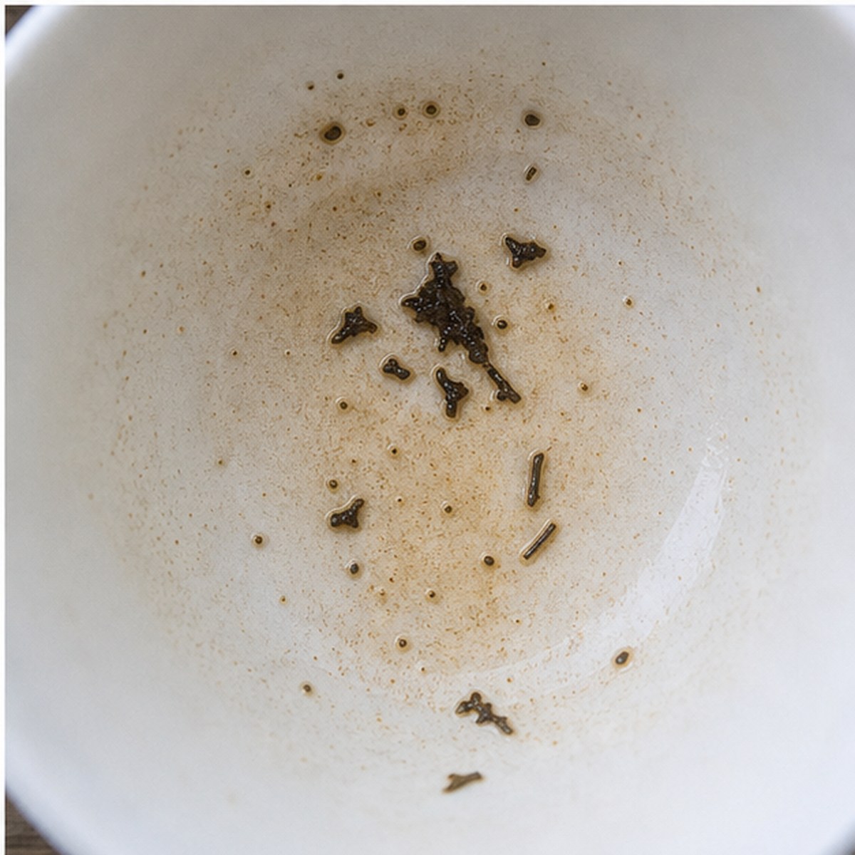 Jackdaw tea leaves cup variation three