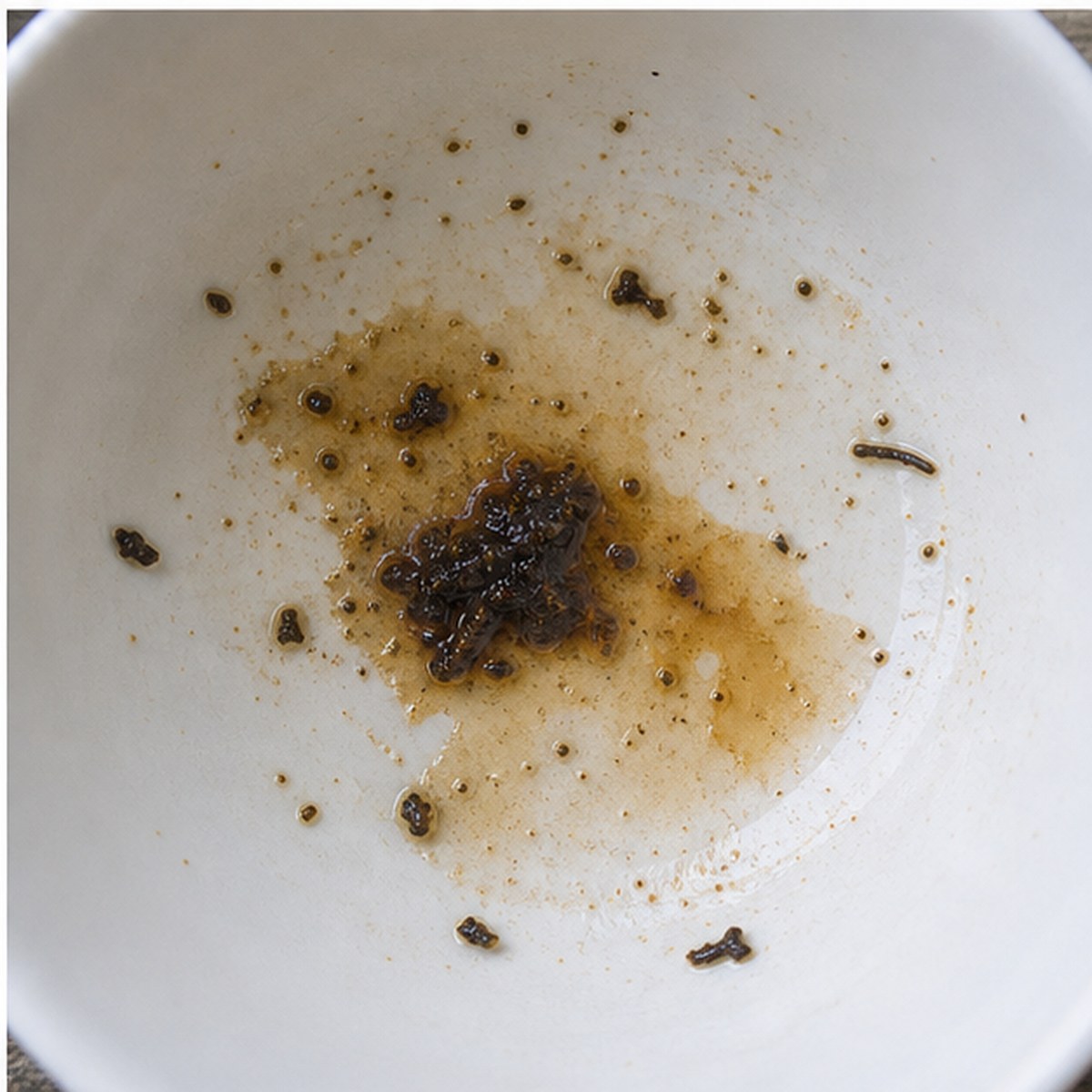 Jam tea leaves cup variation three
