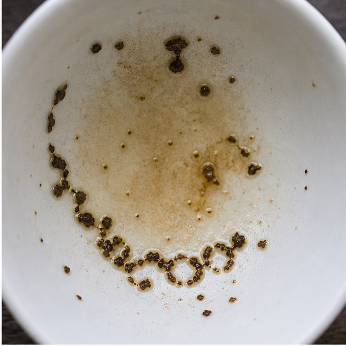 Jewellery tea leaves cup variation one