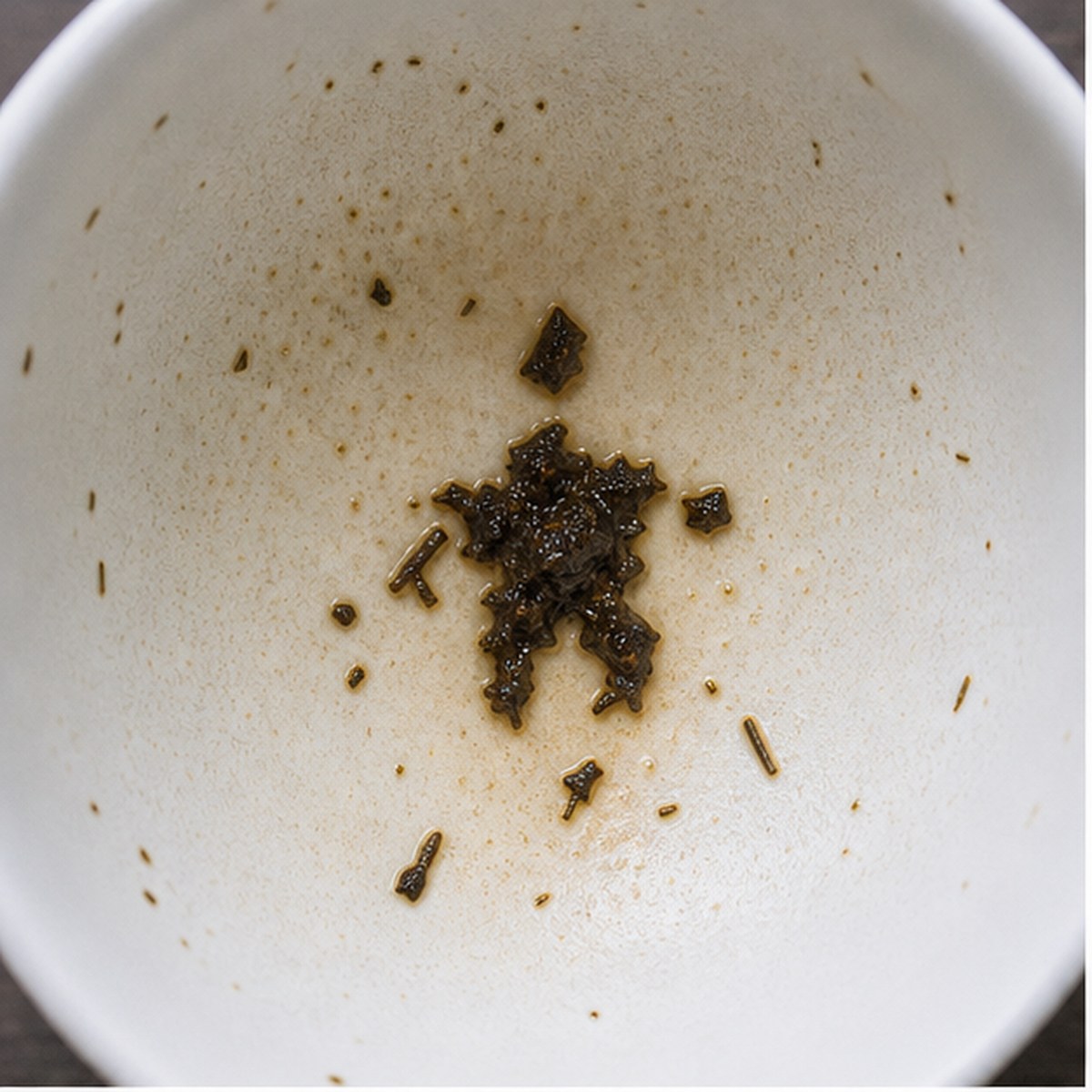 John Bull tea leaf reading cup example