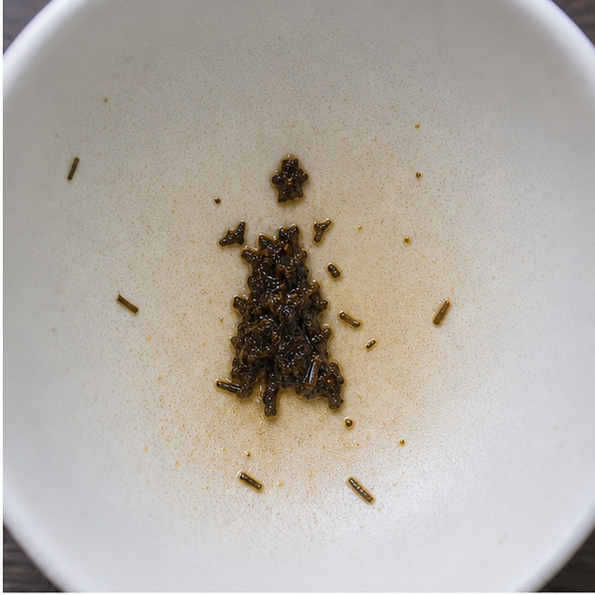Judge In Robes tea leaves cup variation one