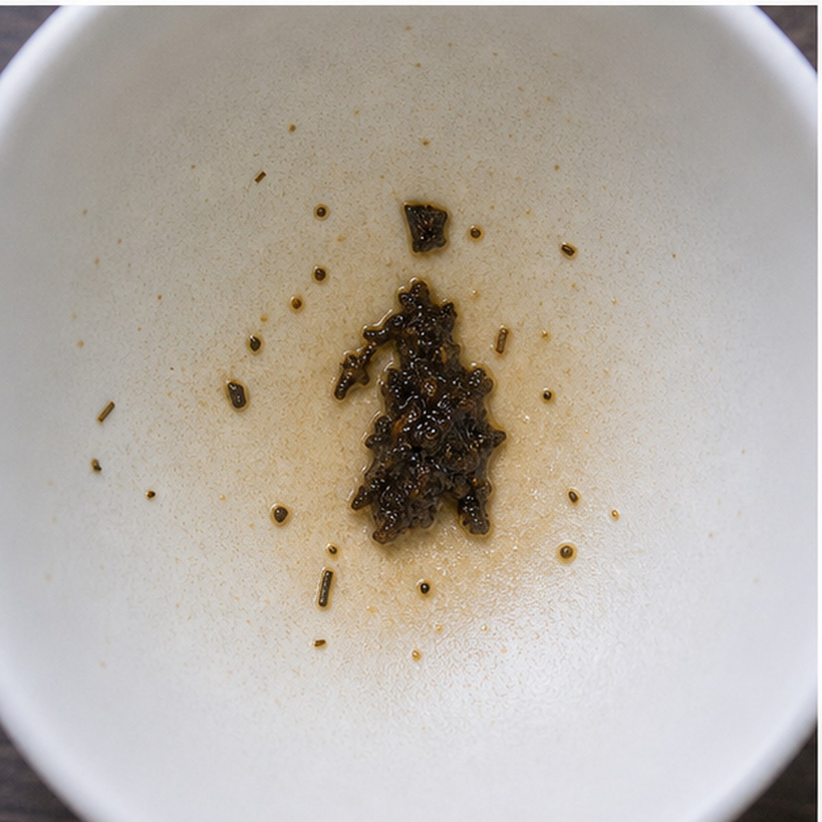 Judge In Robes tea leaves cup variation two