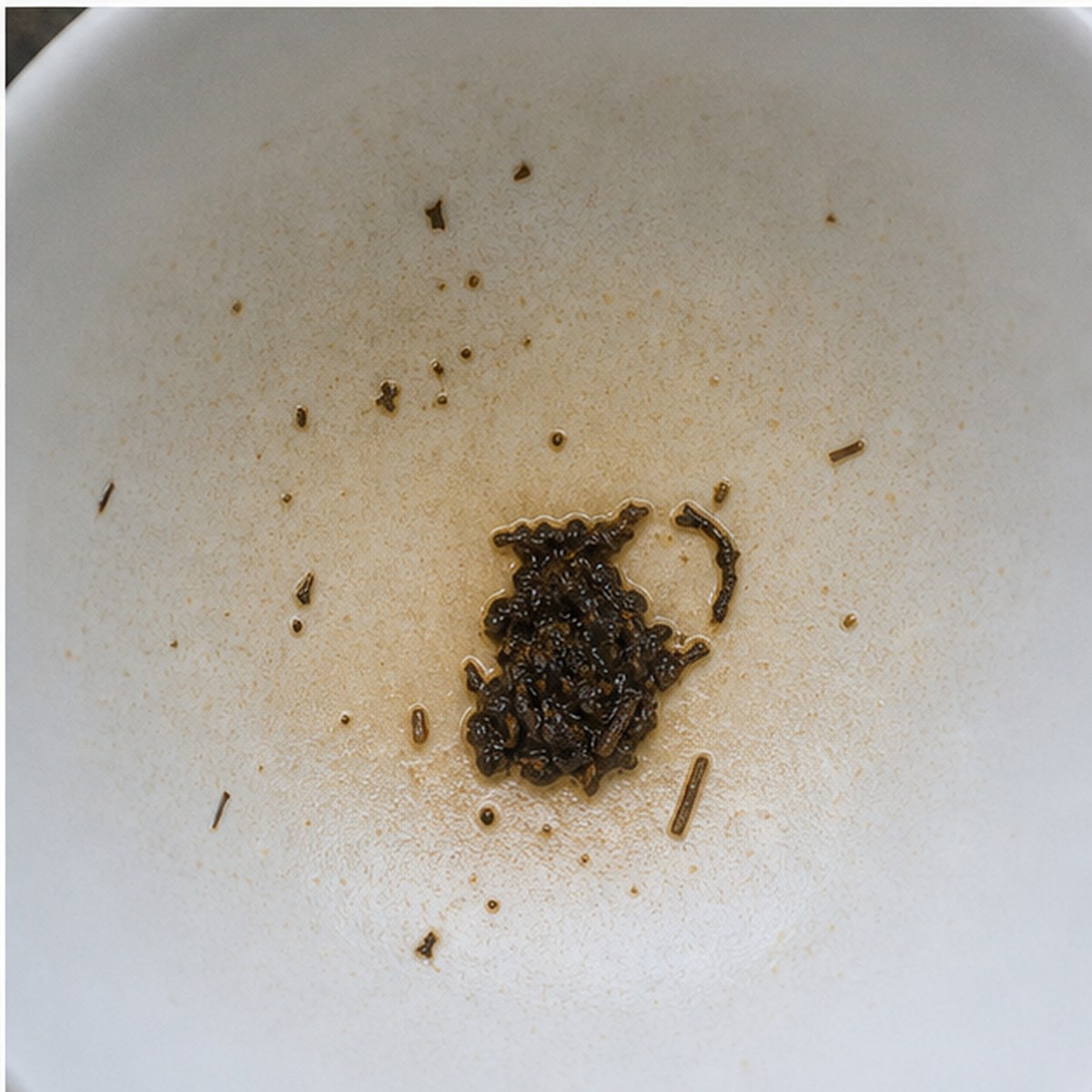 Jug tea leaves cup variation three