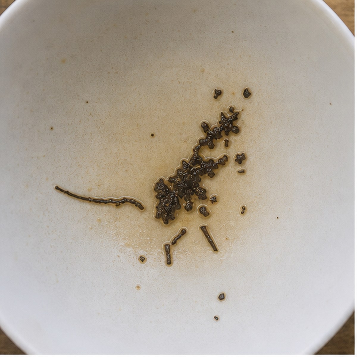 Kangaroo tea leaf reading cup example