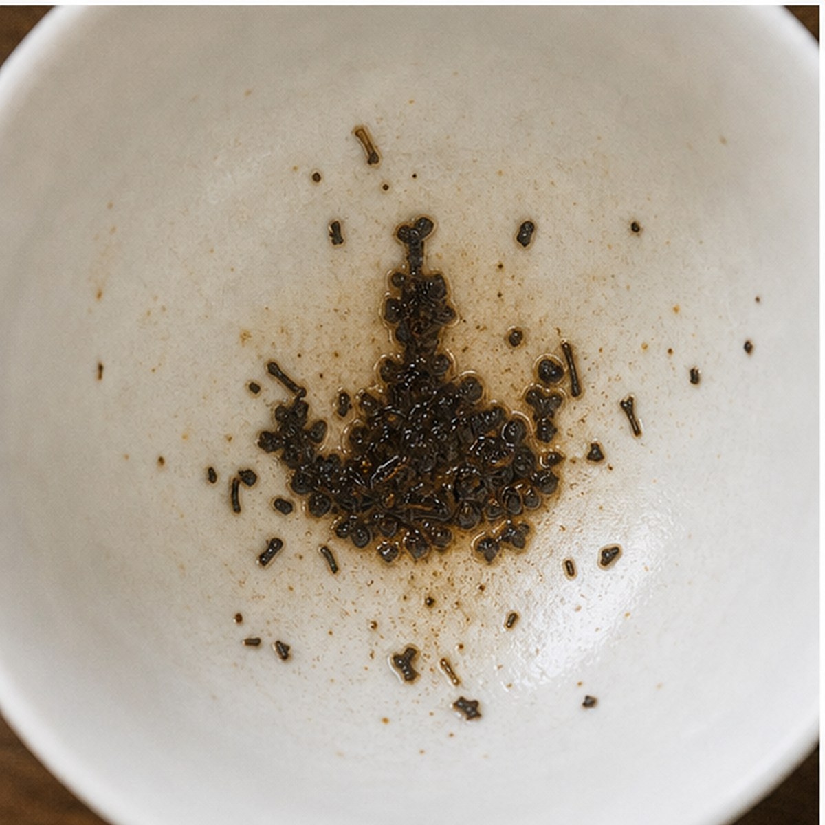 King On His Throne tea leaves cup variation two