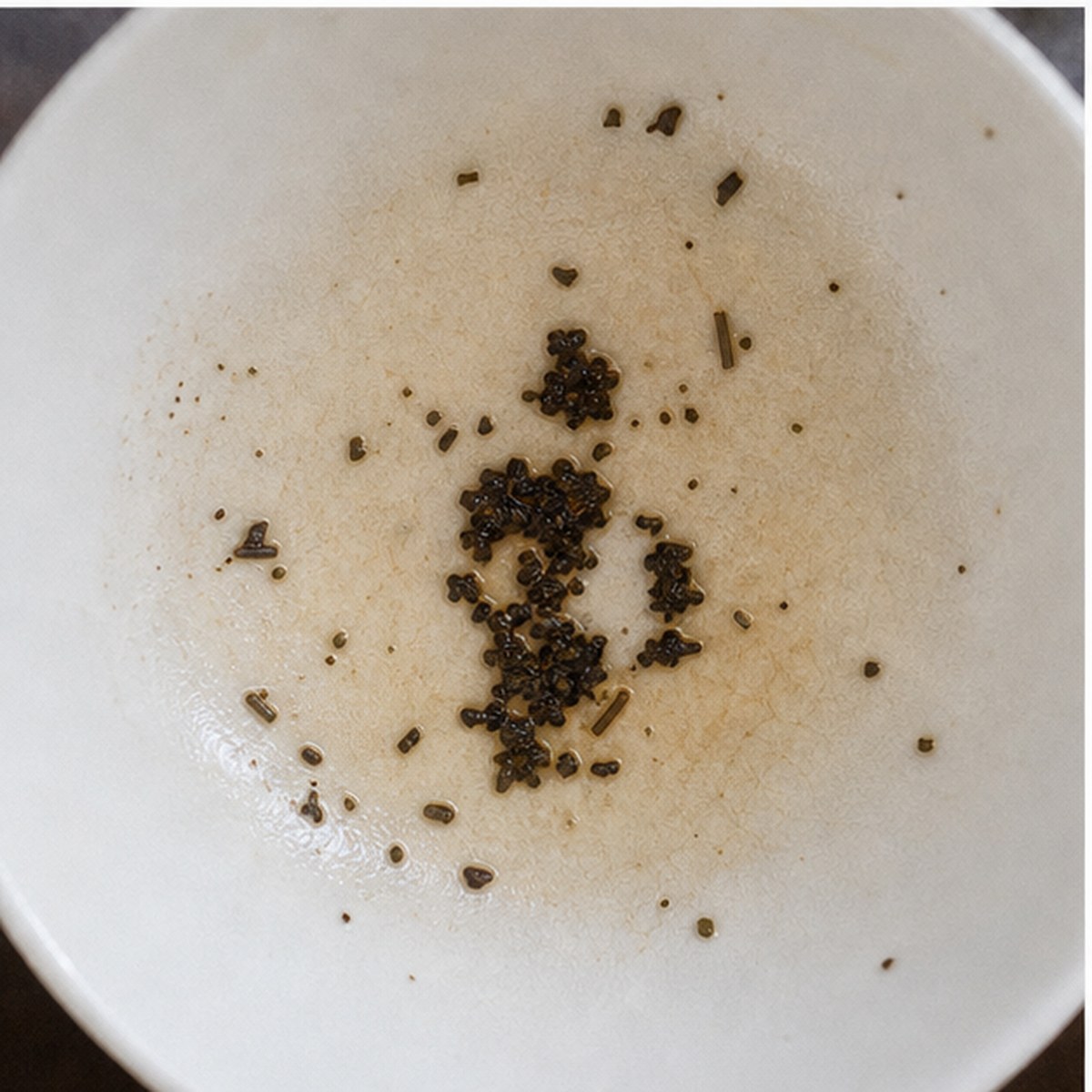 Knight In Armour tea leaves cup variation two