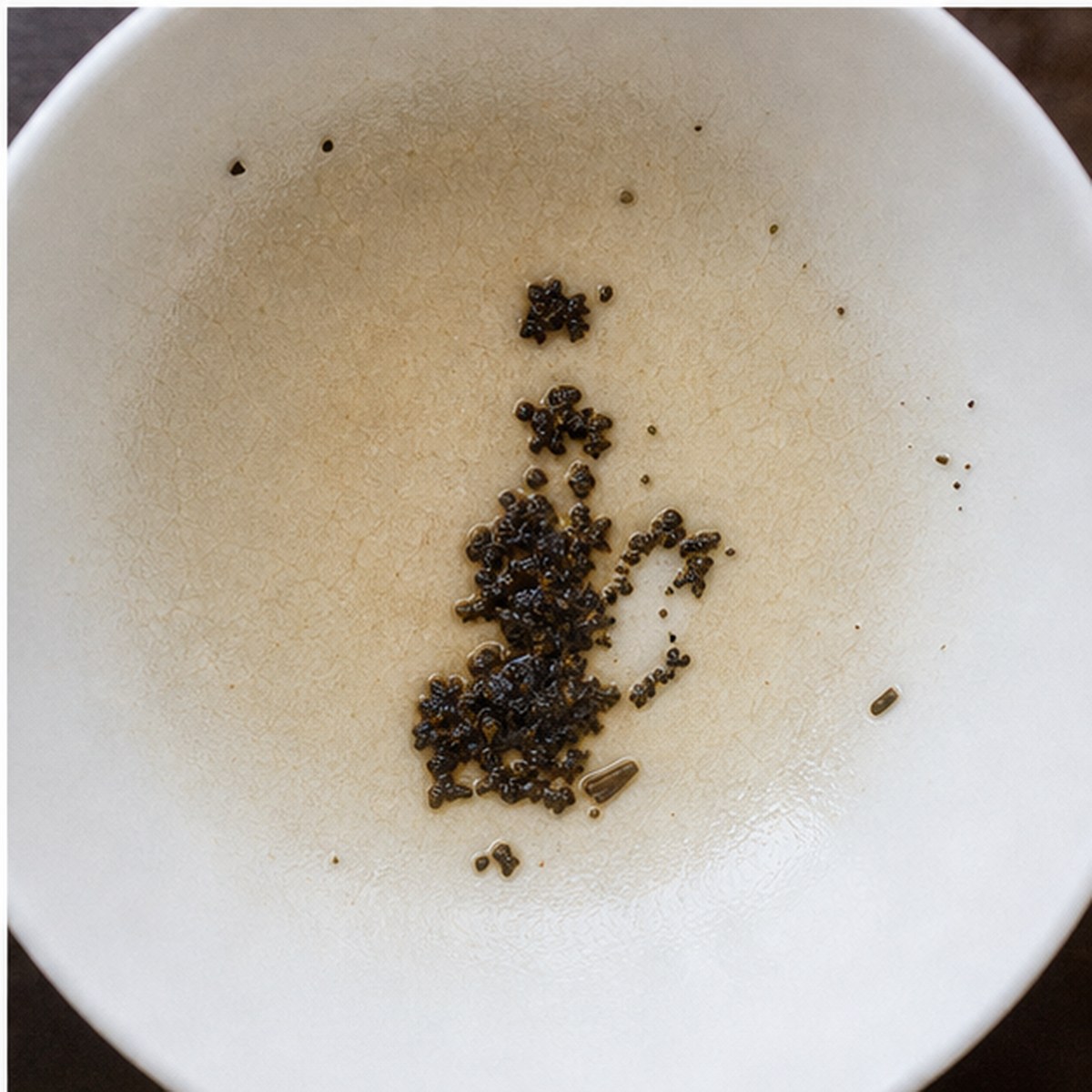 Knight In Armour tea leaves cup variation three