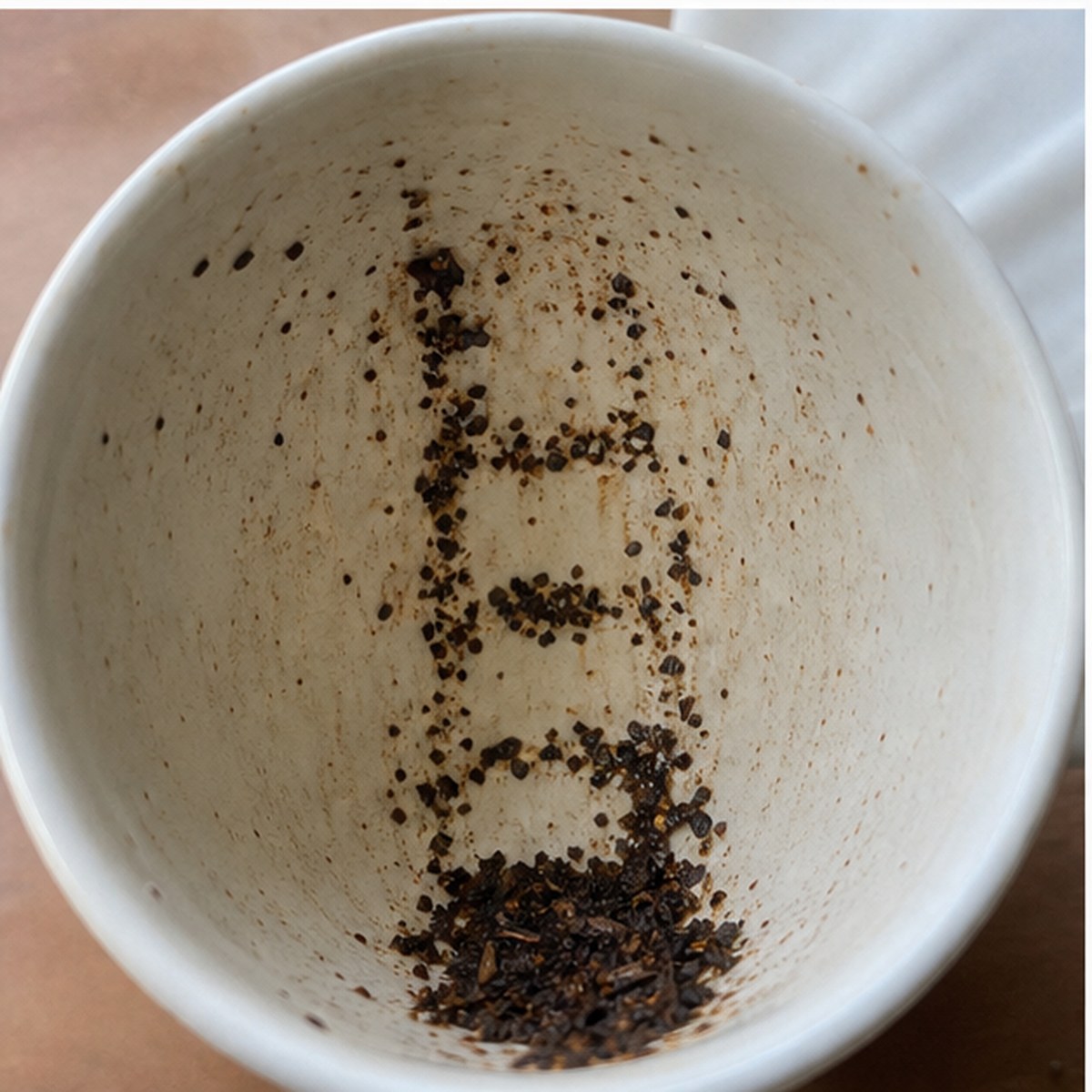 Ladder tea leaves cup variation two
