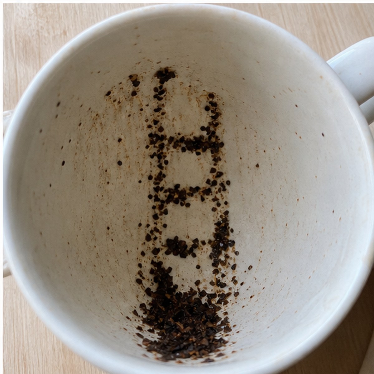 Ladder tea leaves cup variation three