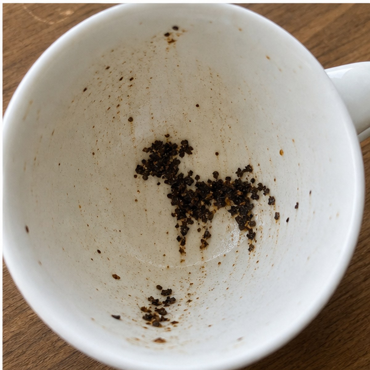 Lamb tea leaves cup variation three