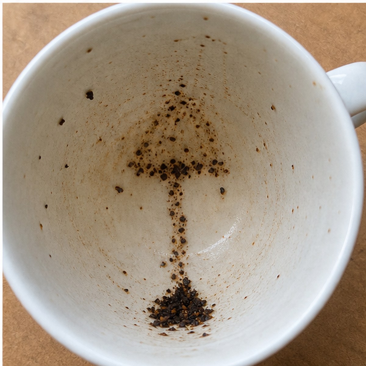 Lamp tea leaves cup variation three