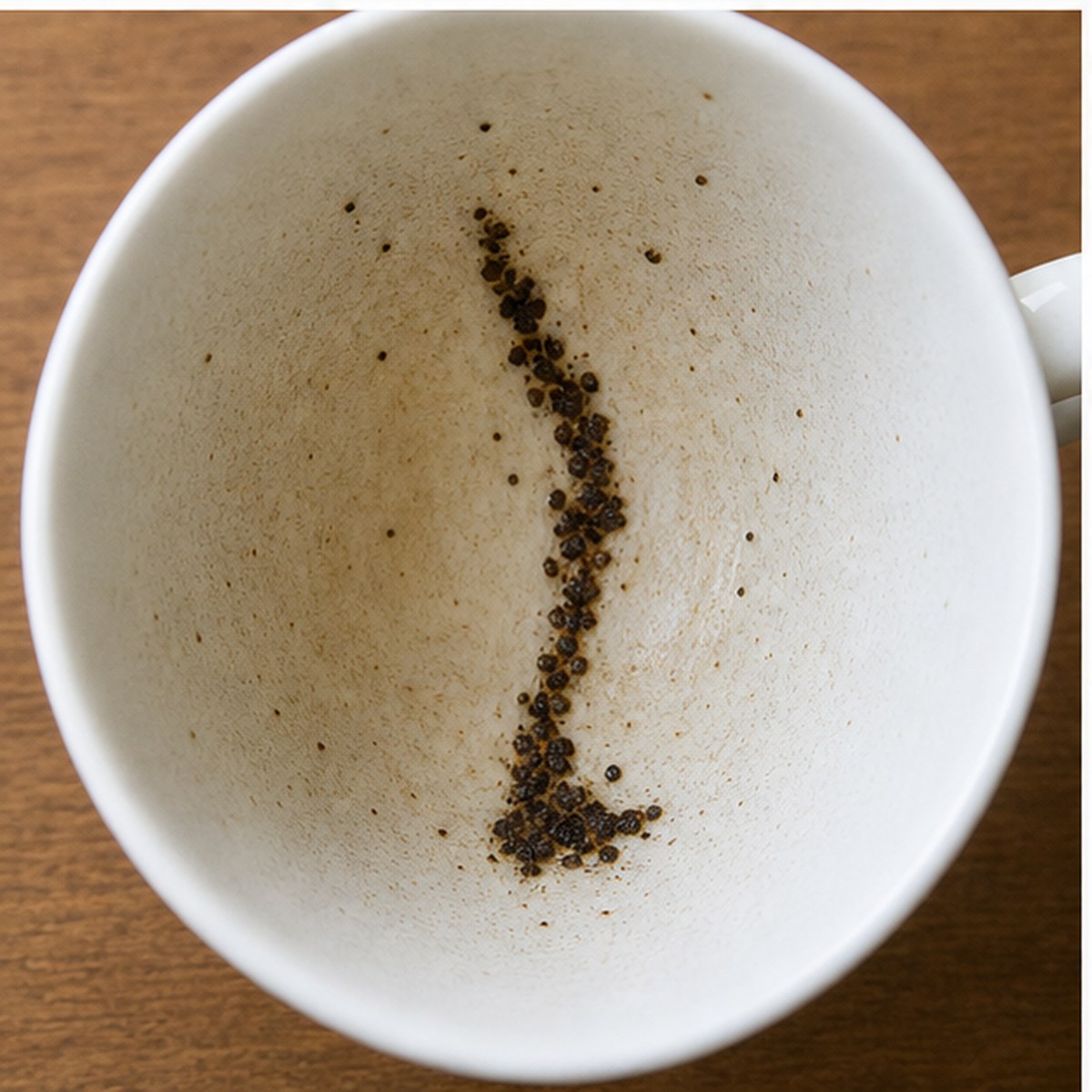 Leg tea leaves cup variation two