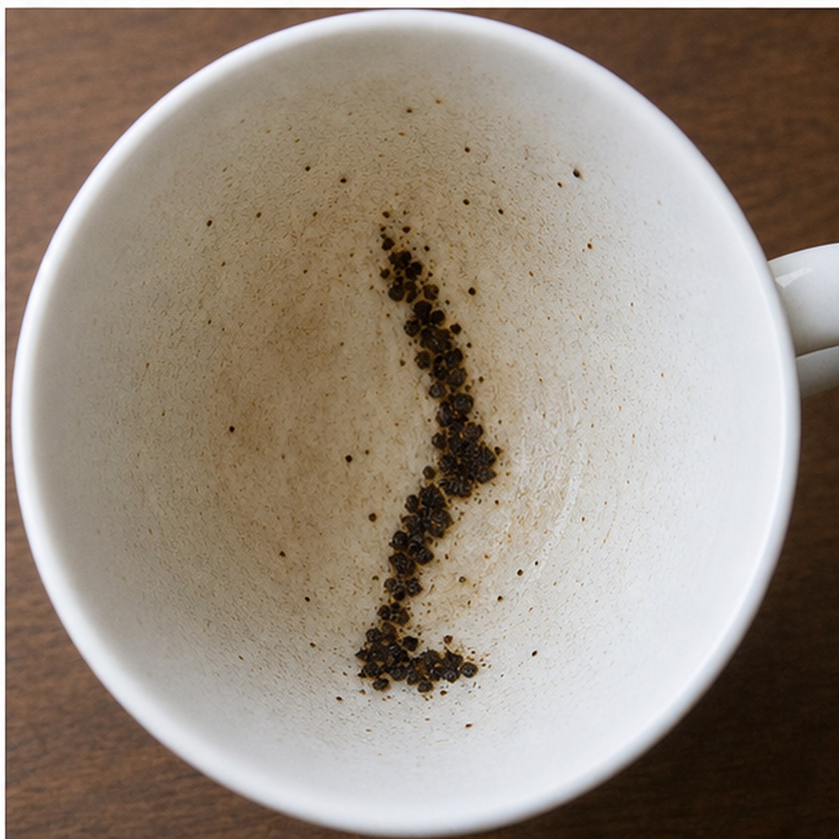 Leg tea leaves cup variation three