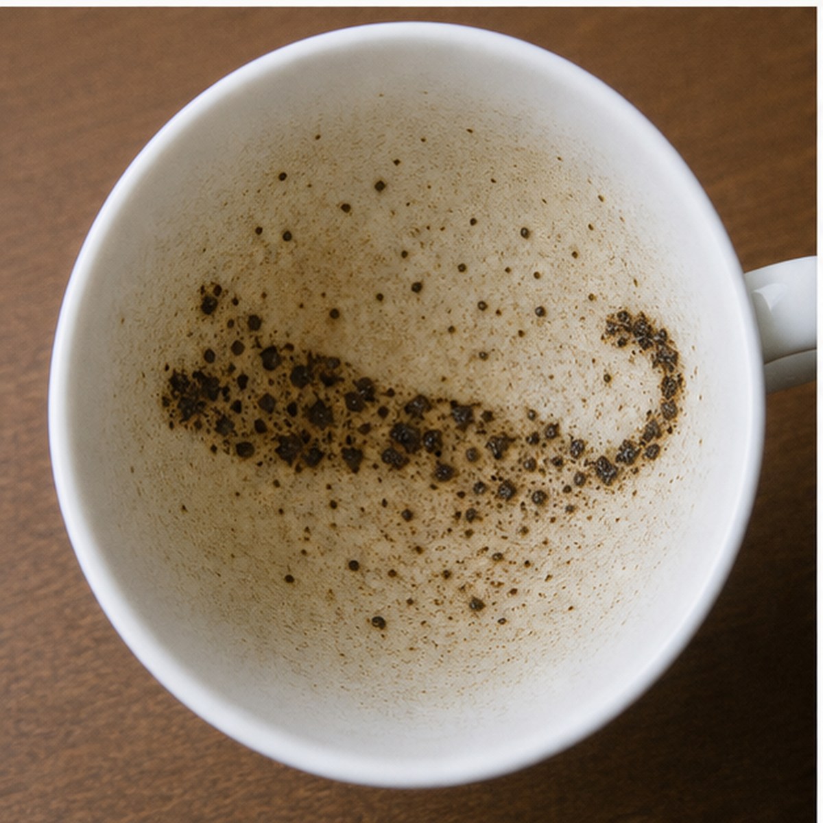 Leopard tea leaves cup variation two