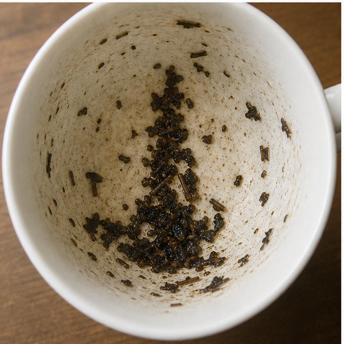 Lighthouse tea leaves cup variation two