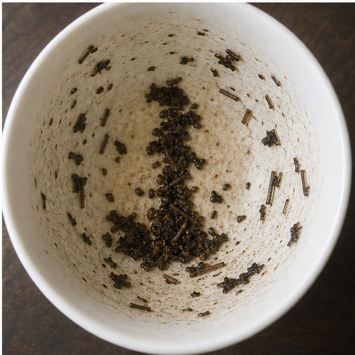 Lighthouse tea leaves cup variation three