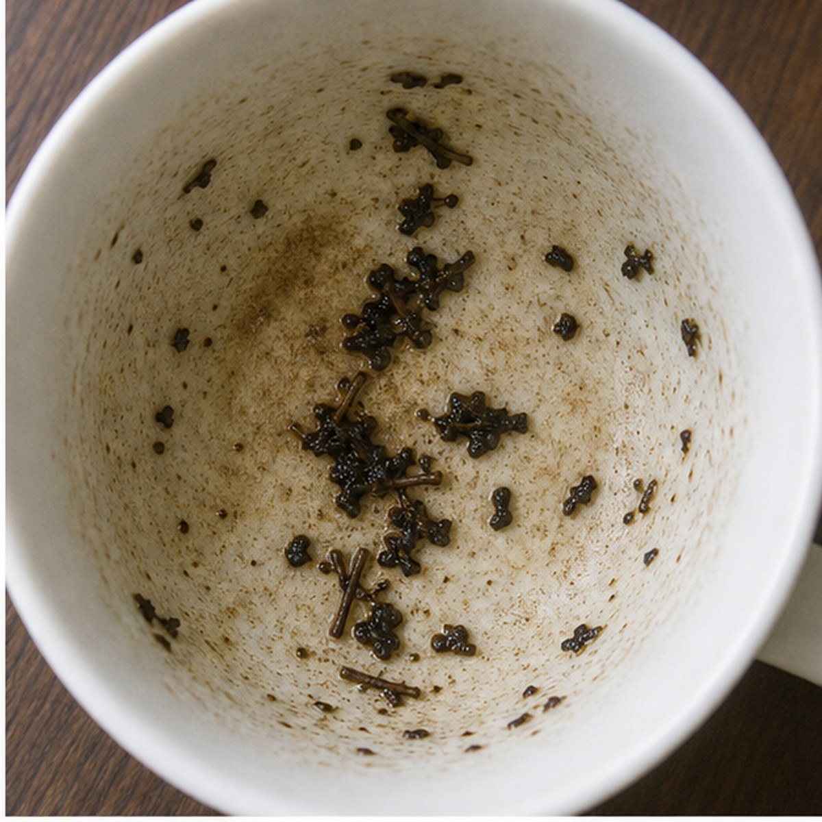 Lightning tea leaves cup variation one