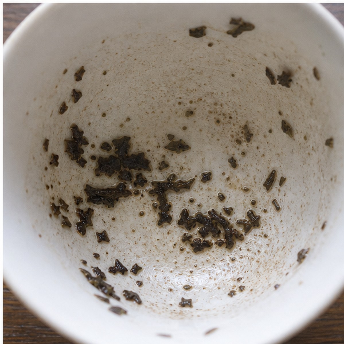 Lizard tea leaves cup variation three