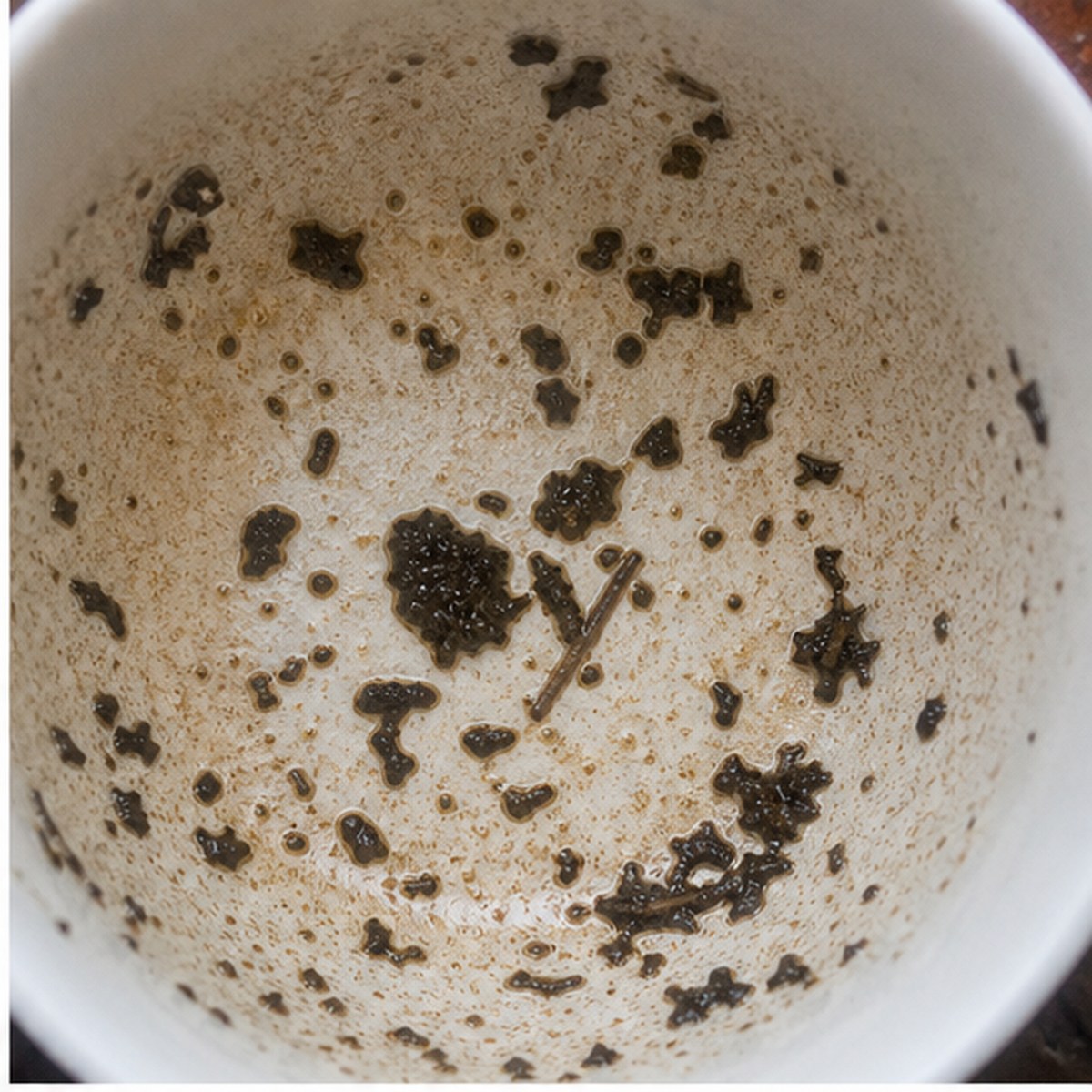 Lute tea leaves cup variation one