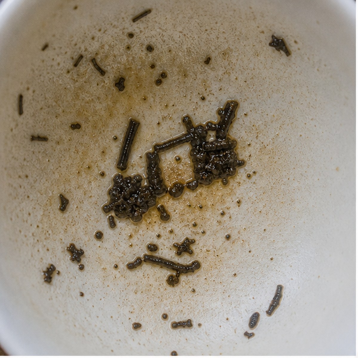 Machine tea leaf reading cup example