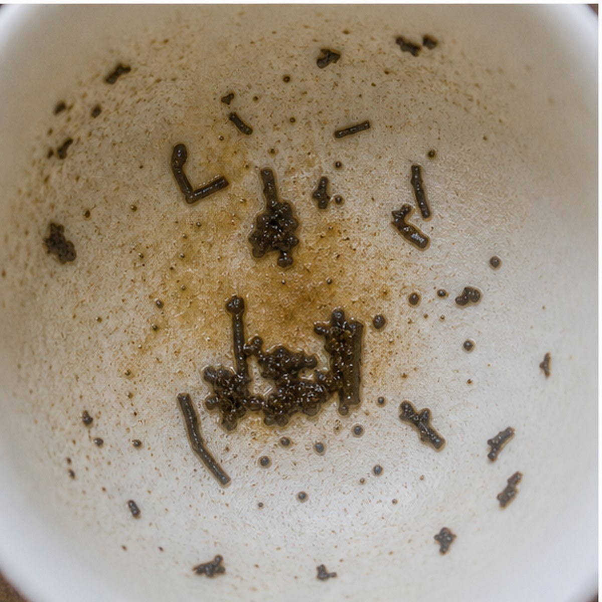 Machine tea leaves cup variation two