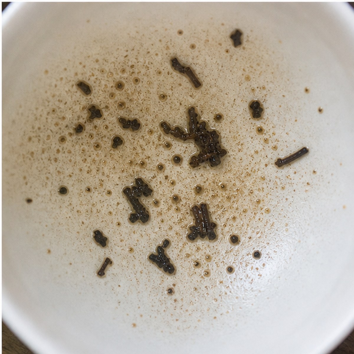 Magpie tea leaves cup variation three