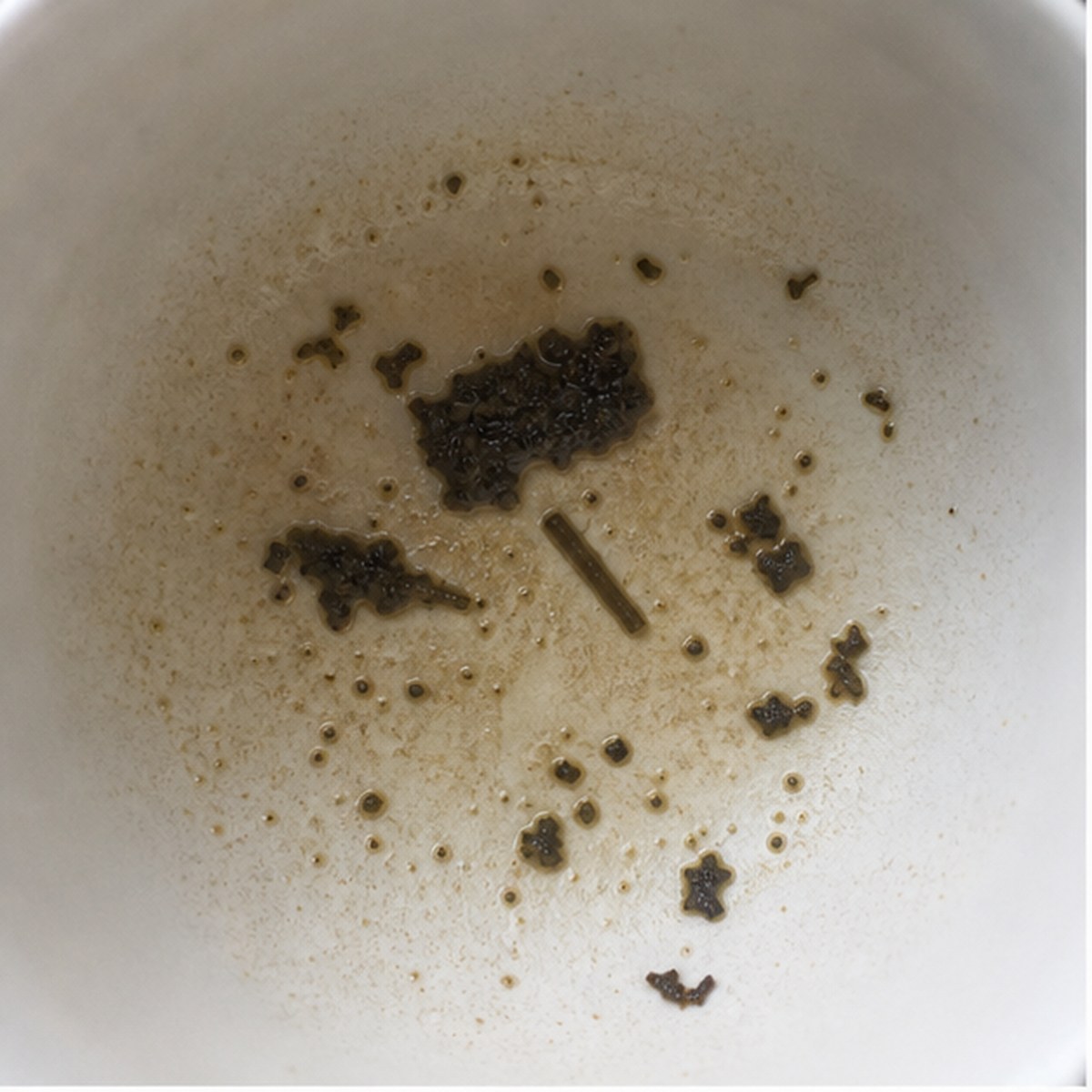 Mallet tea leaf reading cup example