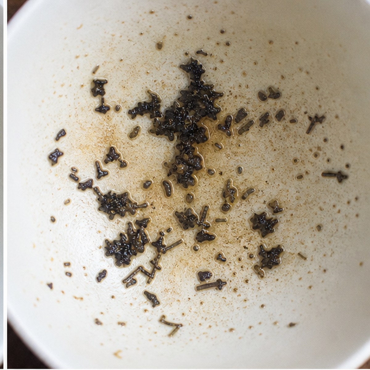 Man tea leaves cup variation one