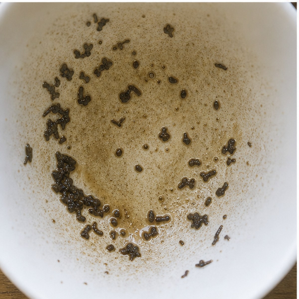 Marrow tea leaves cup variation two
