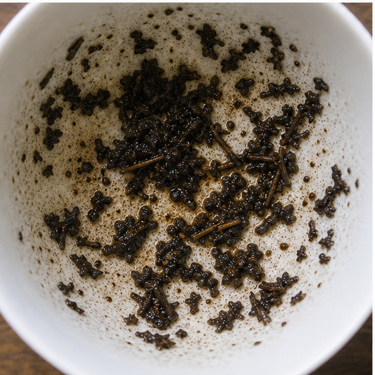 Mastiff tea leaves cup variation two