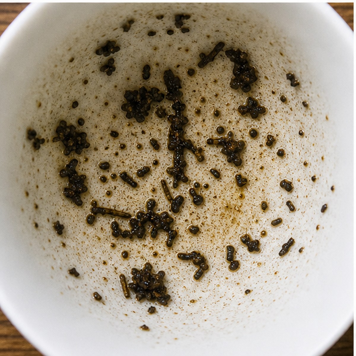 Maypole tea leaves cup variation two