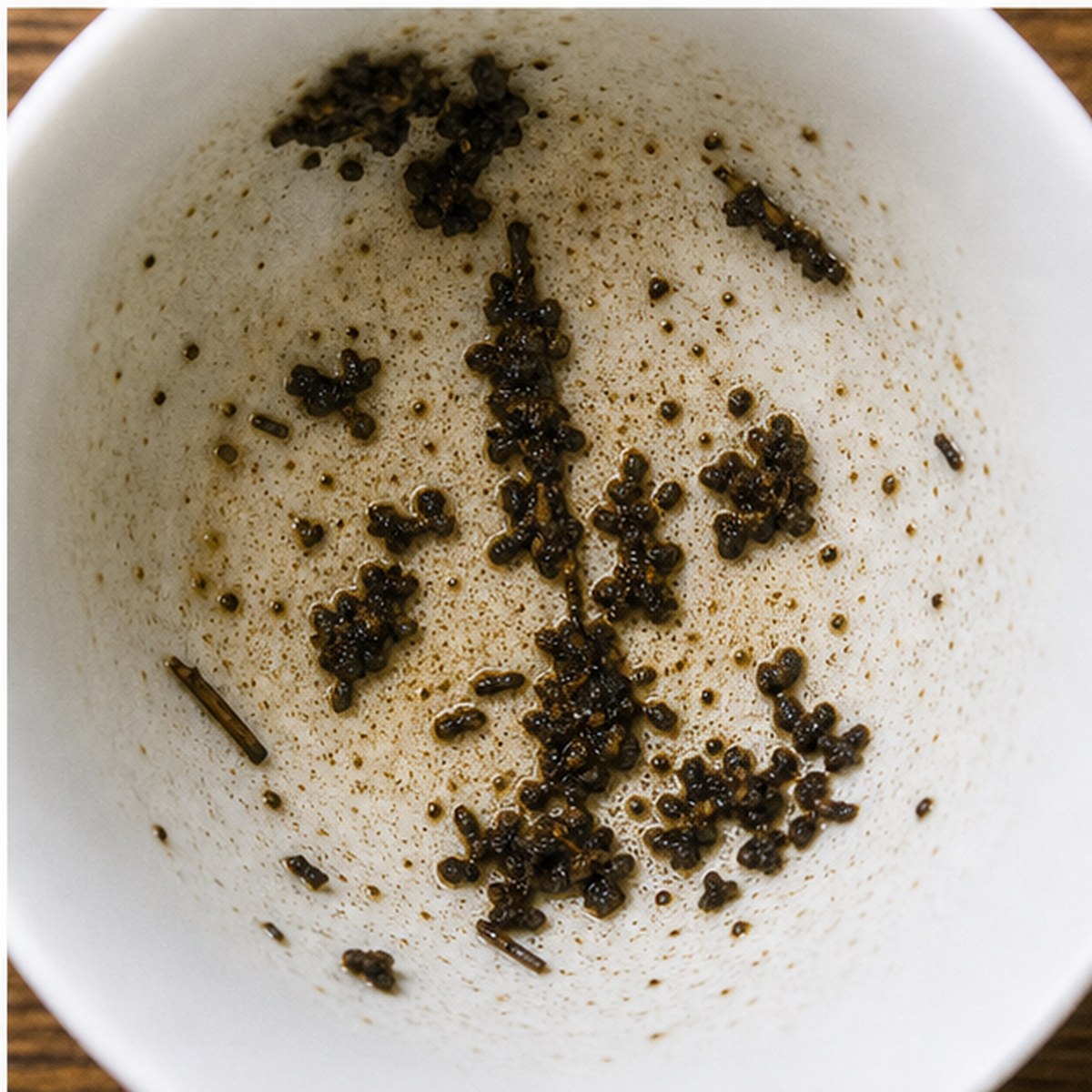 Maypole tea leaves cup variation three