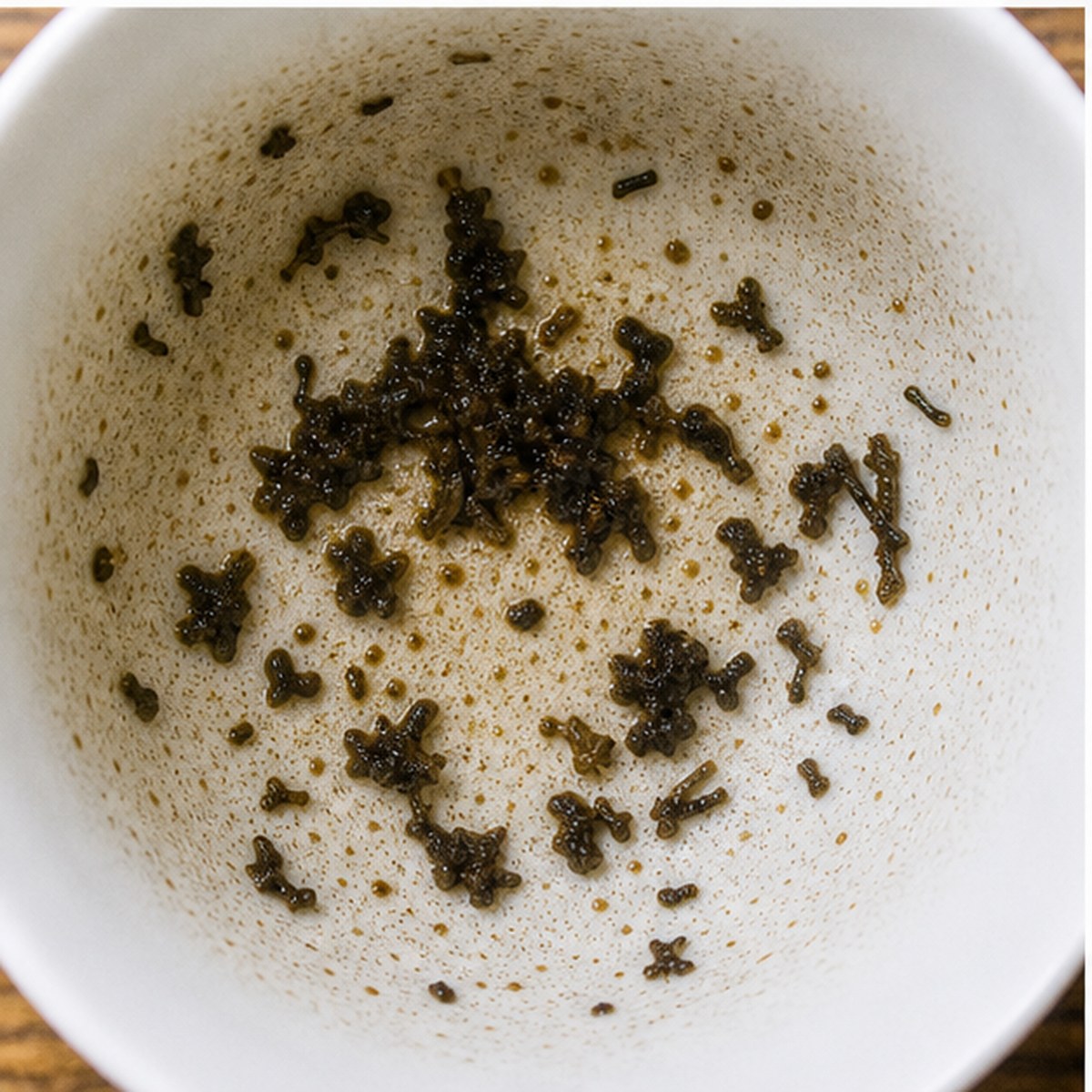 Meat Cover tea leaves cup variation two