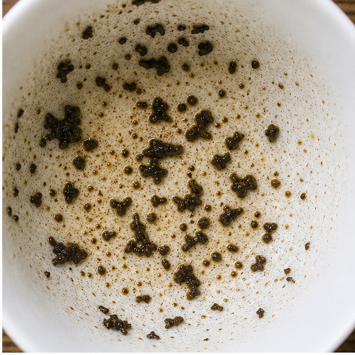 Meat tea leaves cup variation one