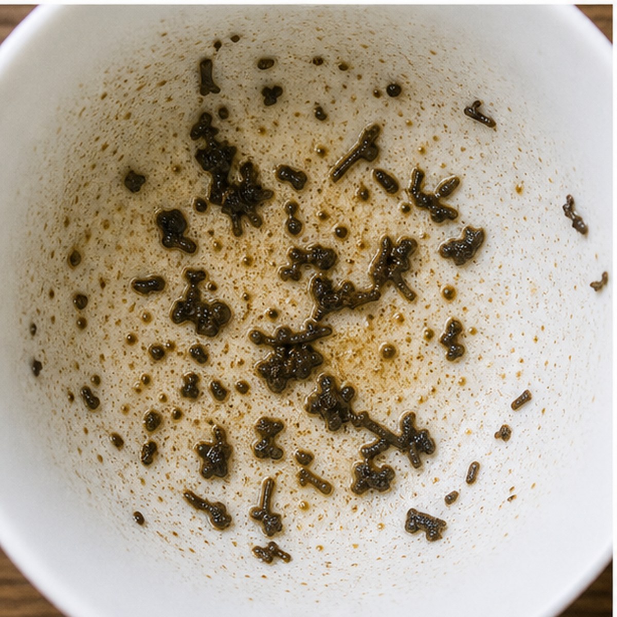 Meat tea leaves cup variation two