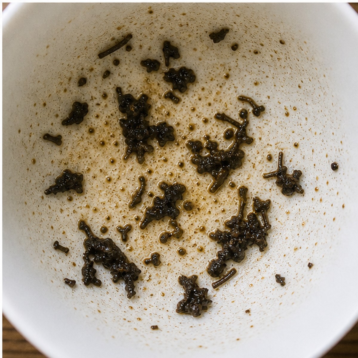Meat tea leaves cup variation three