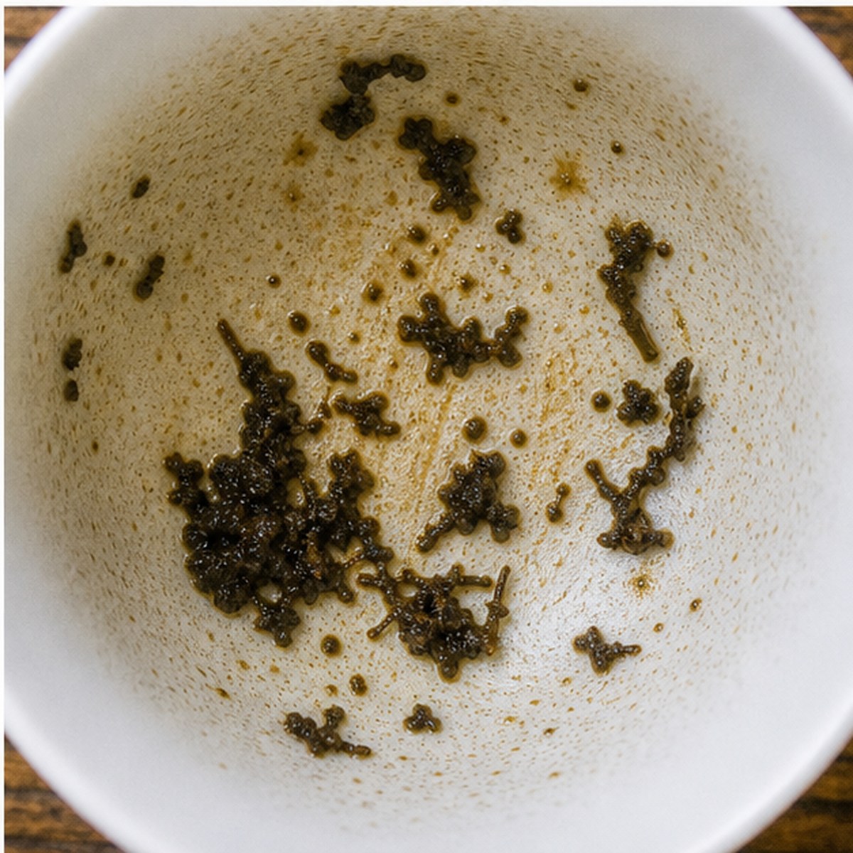 Medal tea leaves cup variation three