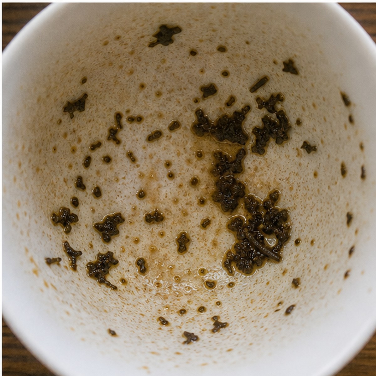 Medlar tea leaves cup variation three