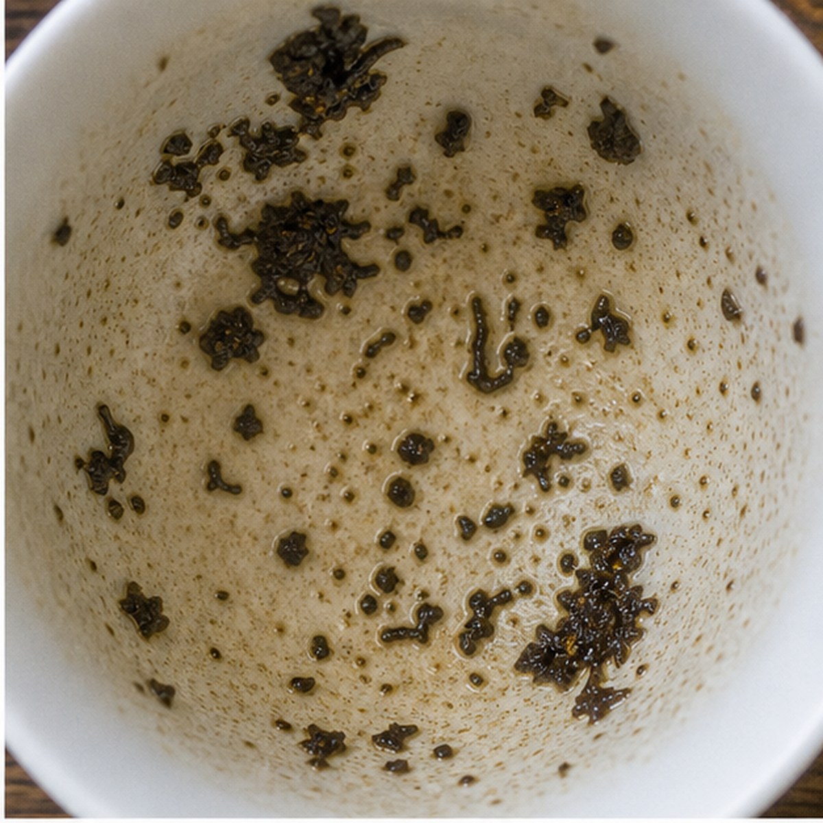 Melon tea leaves cup variation one